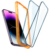 Защитное стекло Spigen для Apple Iphone 14 Pro Max Glas tR Align Master FC (2 Pack), Black