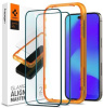 Защитное стекло Spigen для Apple Iphone 14 Pro Glas tR Align Master FC (2 Pack), Black