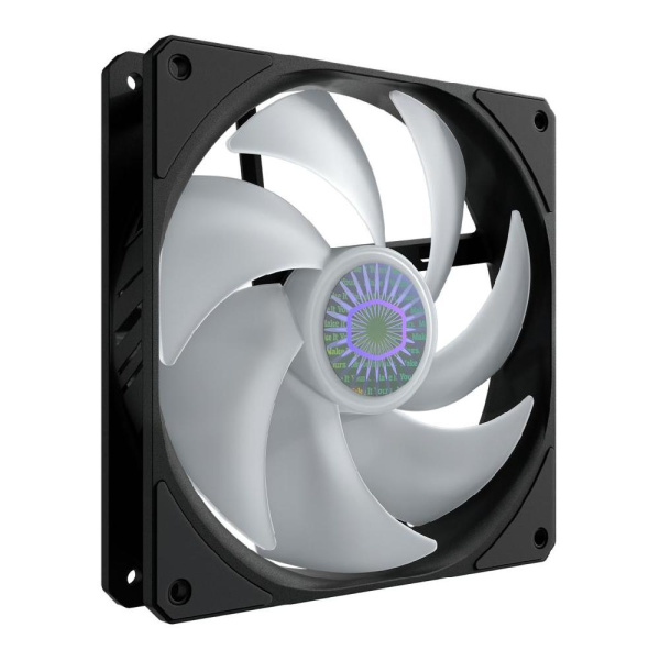 Корпусный вентилятор Cooler Master SickleFlow ARGB, 140mm, 650-1400rpm, 4pin PWM, 27dBa