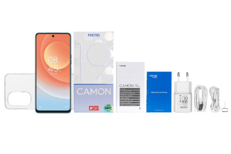 Смартфон TECNO Camon 19 Pro (CI8n) 8/128Gb NFC 2SIM Polar Blue