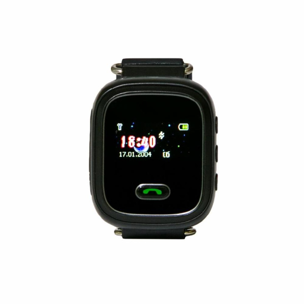 Детские телефон-часы с GPS трекером GOGPS ME K11 Черные