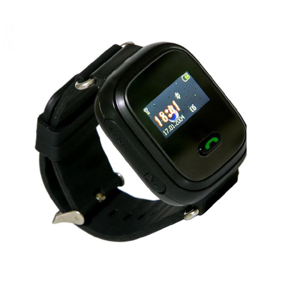Детские телефон-часы с GPS трекером GOGPS ME K11 Черные