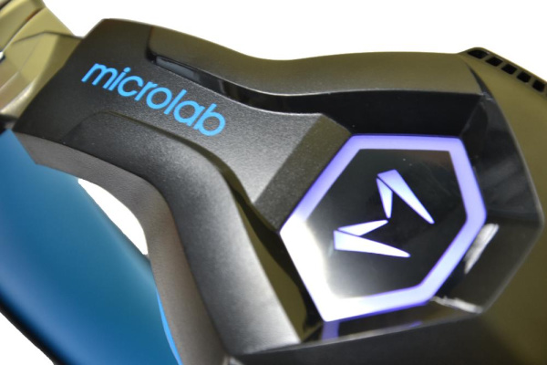 Гарнитура MICROLAB G7BB Black,Blue