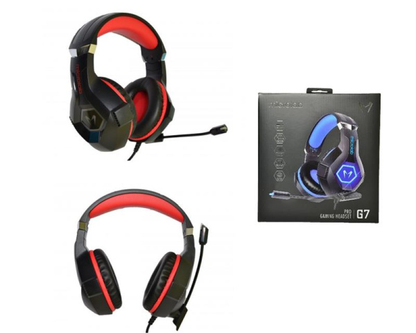 Гарнитура MICROLAB G7BR Black,Red