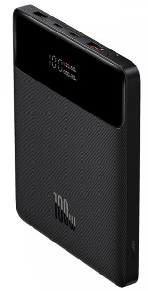 Портативное зарядное устройство Power Bank Baseus 20000mAh 100W Blade ultra-thin Black