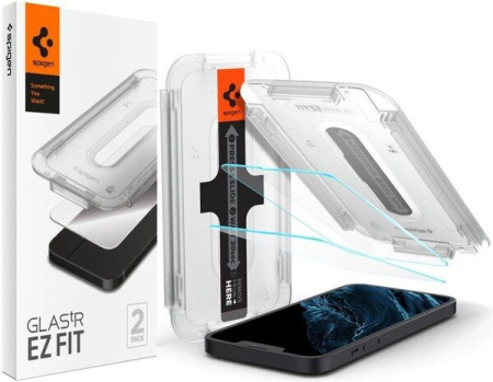 Защитное стекло Spigen для Apple Iphone 14 Plus/13 Pro Max tR EZ Fit Transparency Sensor Open (2 Pack), Clear