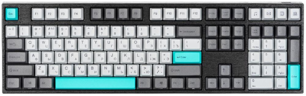 Клавиатура Varmilo VEA108 Moonlight, Cherry Mx Silent Red, Multicolor