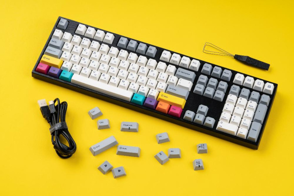 Клавиатура Varmilo VEA108 CMYK, Cherry Mx Silent Red, Multicolor
