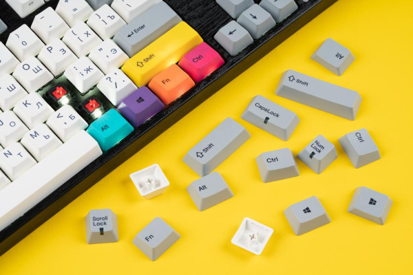 Клавиатура Varmilo VEA108 CMYK, Cherry Mx Silent Red, Multicolor