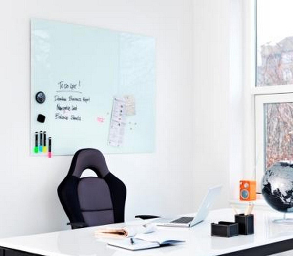 Дошка скляна магнітна 2х3 біла