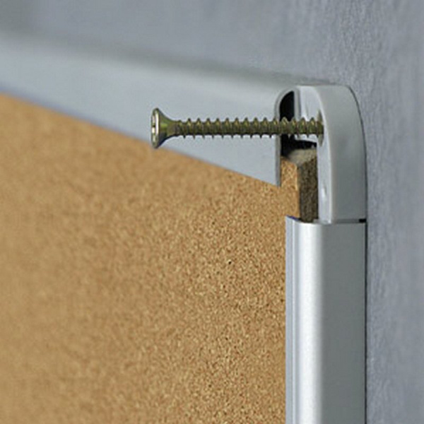 Дошка коркова 2х3 в алюмінієвій рамці ALU23