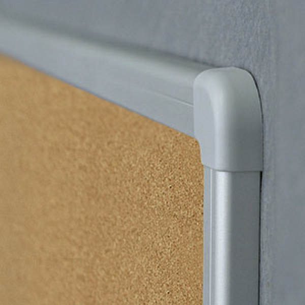 Дошка коркова 2х3 в алюмінієвій рамці ALU23