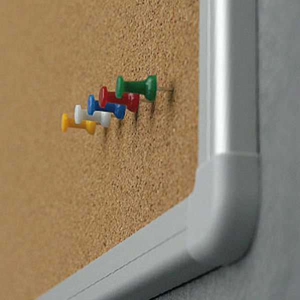 Дошка коркова 2х3 в алюмінієвій рамці ALU23