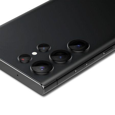 Защитное стекло Spigen для линз камеры Samsung Galaxy S23 Ultra Glas.tR EZ Fit Optik Pro (2P) Black