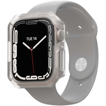 Чехол UAG для Apple Watch 45mm Scout, Frosted Clear
