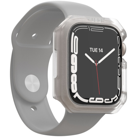 Чехол UAG для Apple Watch 45mm Scout, Frosted Clear
