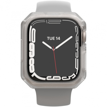 Чехол UAG для Apple Watch 45mm Scout, Frosted Clear