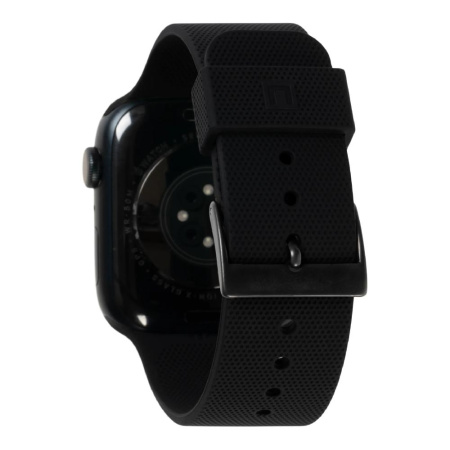 Ремешок UAG [U] для Apple Watch 45/44/42mm Dot Silicone, Black