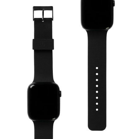 Ремешок UAG [U] для Apple Watch 45/44/42mm Dot Silicone, Black