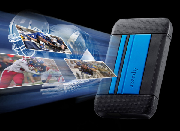 Портативный жесткий диск Apacer 2TB USB 3.1 AC633 IP55 Blue