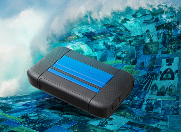 Портативный жесткий диск Apacer 2TB USB 3.1 AC633 IP55 Blue