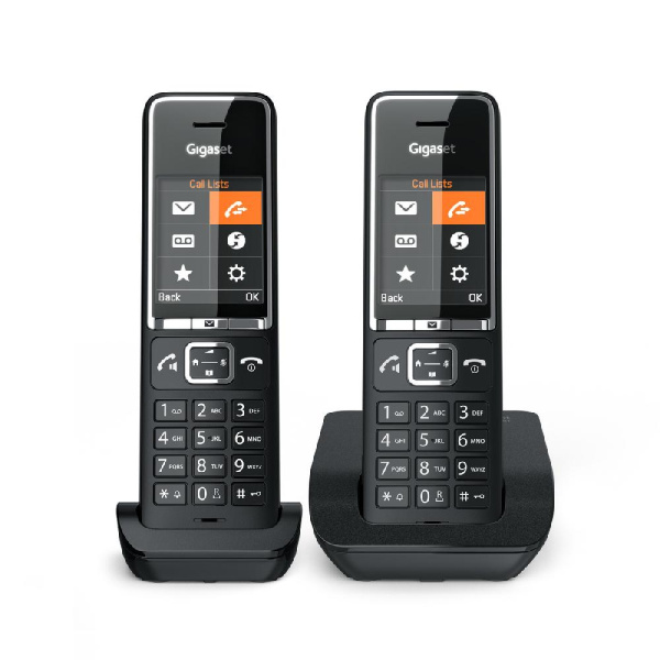 Радиотелефон DECT Gigaset Comfort 550 DUO Black Chrome