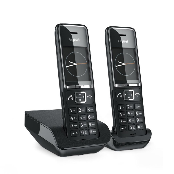 Радиотелефон DECT Gigaset Comfort 550 DUO Black Chrome