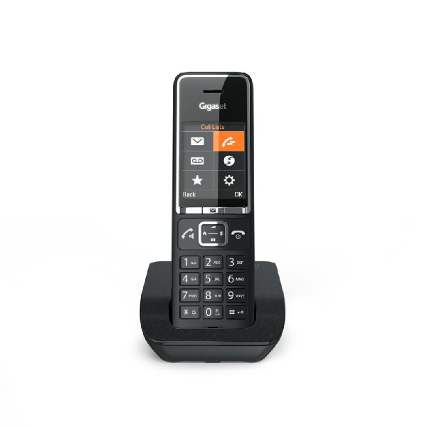 Радиотелефон DECT Gigaset Comfort 550 Black Chrome