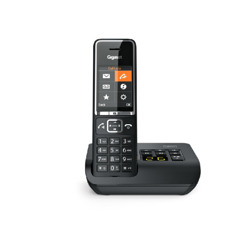 Радиотелефон DECT Gigaset Comfort 550 AM Black Chrome