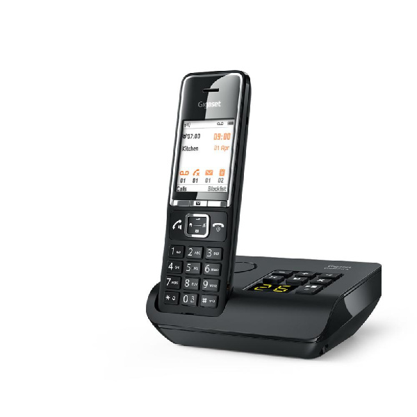Радиотелефон DECT Gigaset Comfort 550 AM Black Chrome