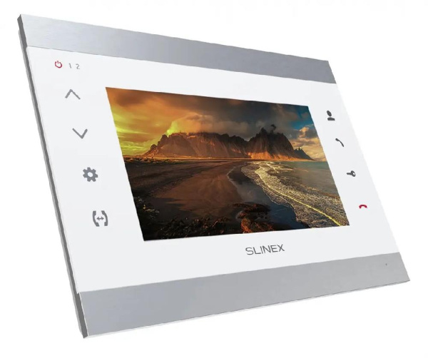 Видеодомофон Slinex SL-07N Cloud, IPS 7", детектор движения, переадресация, серебристый белый