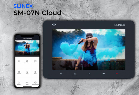 Видеодомофон Slinex SM-07N Cloud, TFT 7
