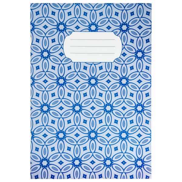 Зошит канцелярський, JOBMAX, А4, 48 арк., клітинка, картонна обкладинка, асорті