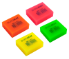 Гумка BUROMAX, НЕОН 40x35x14mm