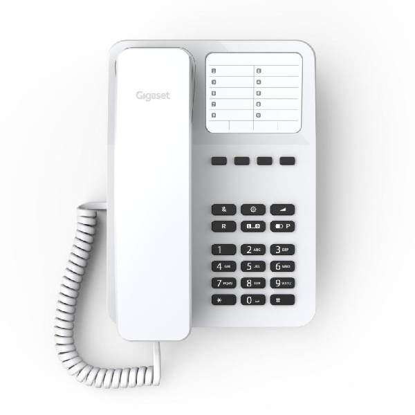 Проводной телефон Gigaset DESK 400 White
