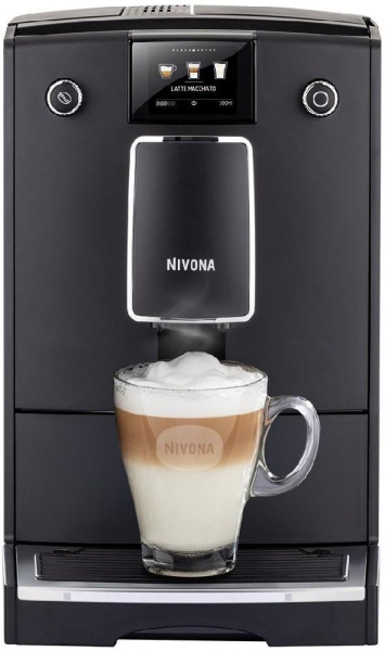 Кофемашина Nivona  CafeRomatica , 2,2л, зерно+мол., автомат.капуч, авторецептов -10, черный