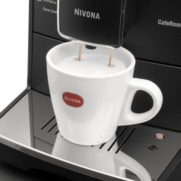 Кофемашина Nivona  CafeRomatica , 2,2л, зерно+мол., автомат.капуч, авторецептов -10, черный