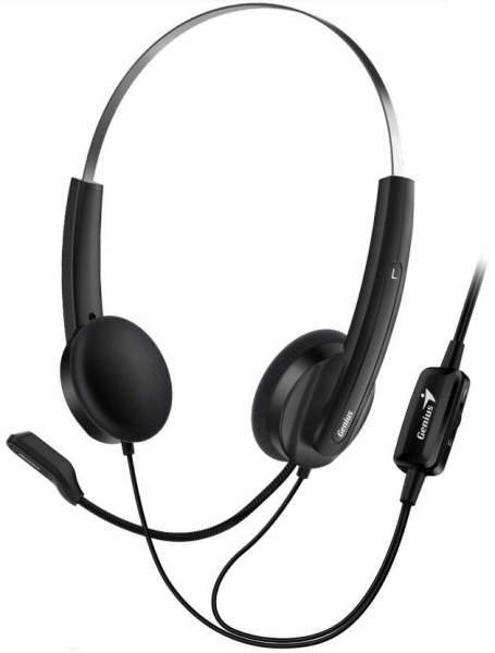 Гарнитура Genius HS-220U Black
