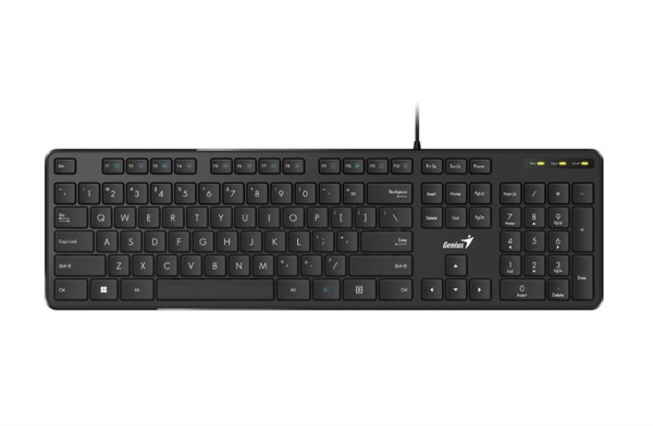 Клавиатура Genius M-200 USB Black Ukr