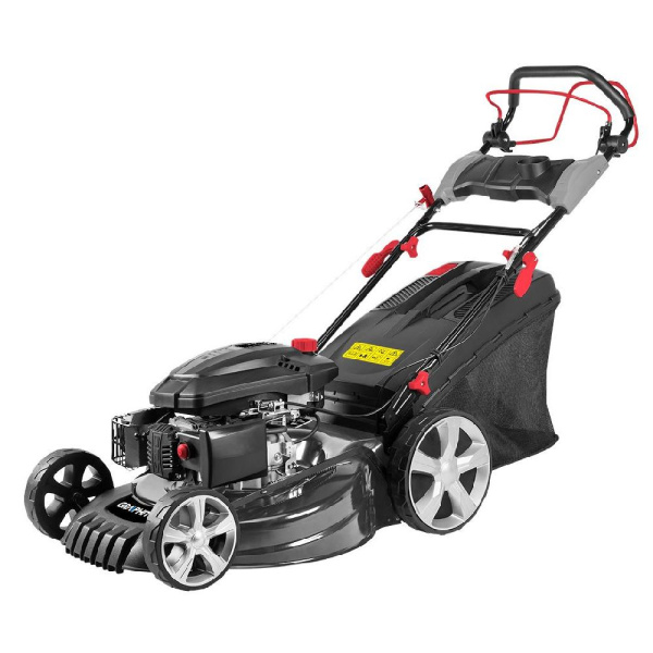 Газонокосилка бензиновая GRAPHITE, 3200 Вт, 52.5см, 60л, мульчирование, 25-65 мм, 36.5кг