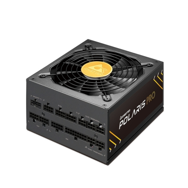 Блок питания CHIEFTEC Polaris Pro (1300W), >92%, 80+ Platinum, 135mm FDB, 1xMB 24pin(20+4), 2xCPU 8pin(4+4), 4xMolex, 12xSATA, 6xPCIe 8pin(6+2), 1xPCIe GEN5 16pin, Fully Modular