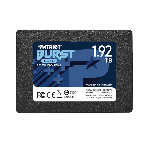 Накопитель SSD Patriot 2.5" 1920GB SATA Burst Elite