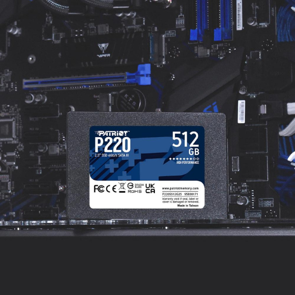 Накопитель SSD Patriot 2.5"  512GB SATA P220