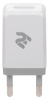 Мережевий ЗП 2E USB Wall Charger USB:DC5V/1A, white