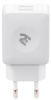 Сетевое ЗУ 2Е Wall Charger USB-A Dual 2.4A, white