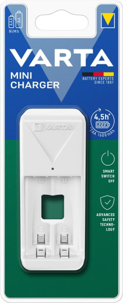Зарядний пристрій Varta Mini Charger АА/АААх2