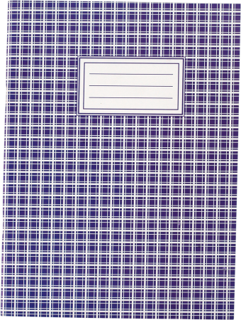 Книга канцелярська, А4, 48 л, клітинка, дизайн обкладинки, асорті