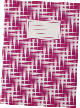 Книга канцелярська, А4, 48 л, клітинка, дизайн обкладинки, асорті