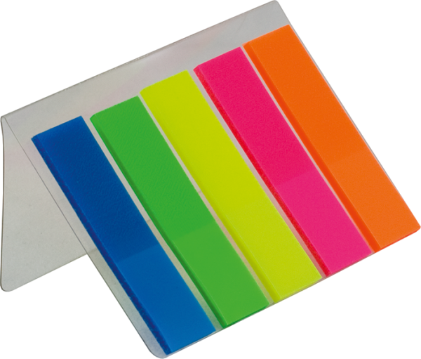 Закладки клейкі пластикові Jobmax