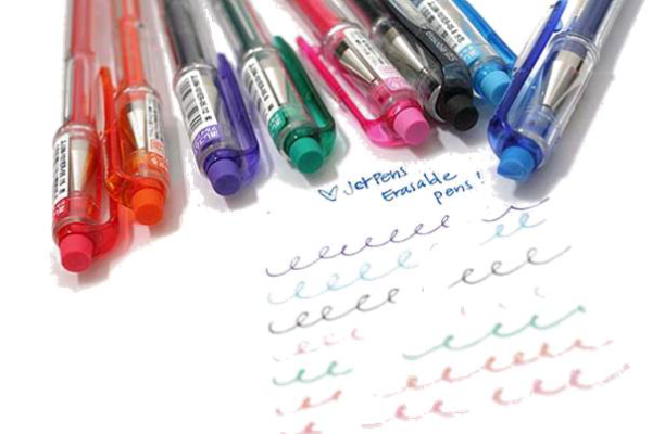 Ручка гелева Signo ERASABLE GEL 0.5мм синя